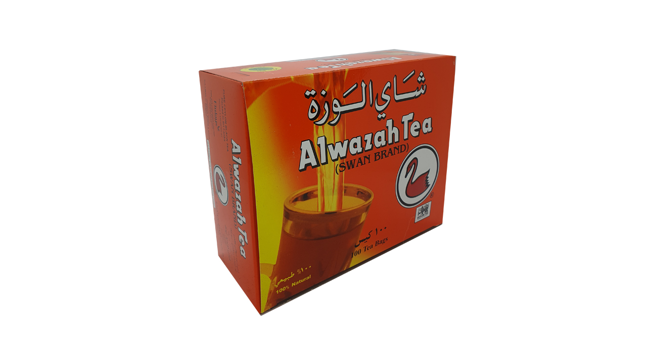Alwazah Pure Ceylon Black Tea 100 Tea Bags (200g)