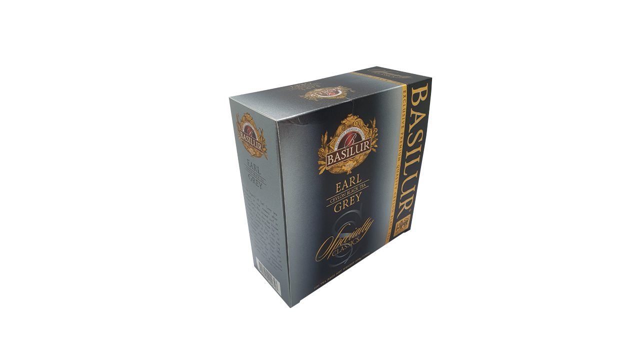 Basilur Speciality Classics Earl Grey Ceylon Black Tea (200g) 100 Tea Bags