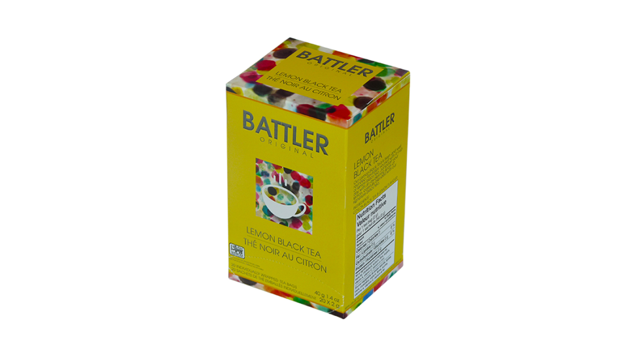 Battler Original Lemon Black Tea (40g) 20 Tea Bags