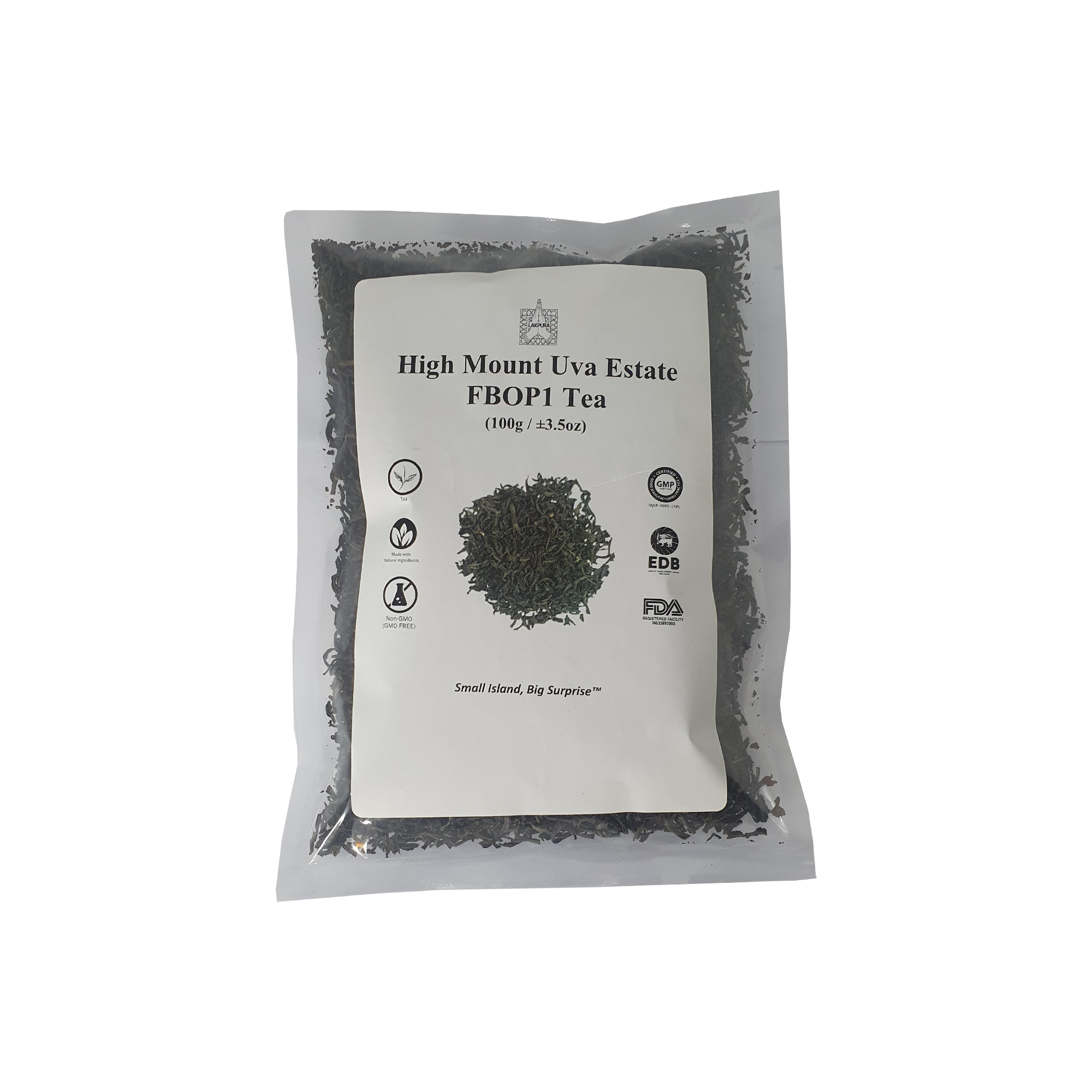 Lakpura® Uva High Mount Uva Estate FBOP1 Tea (100g)