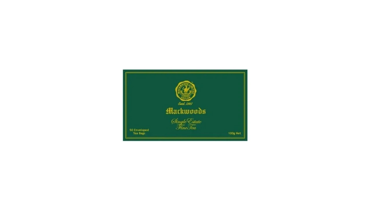 Mackwoods Classic Fine Black Tea (100g) 50 Enveloped Tea Bags