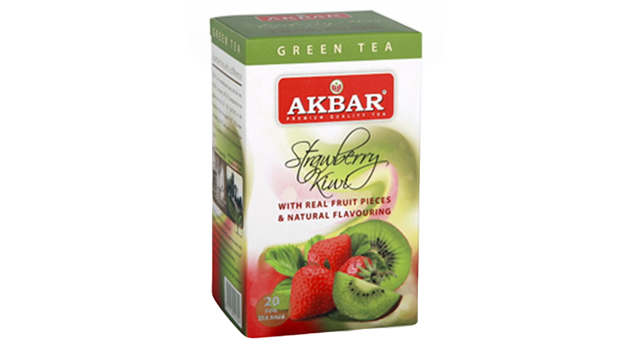 Akbar Strawberry Kiwi (40g) 20 Tea Bags