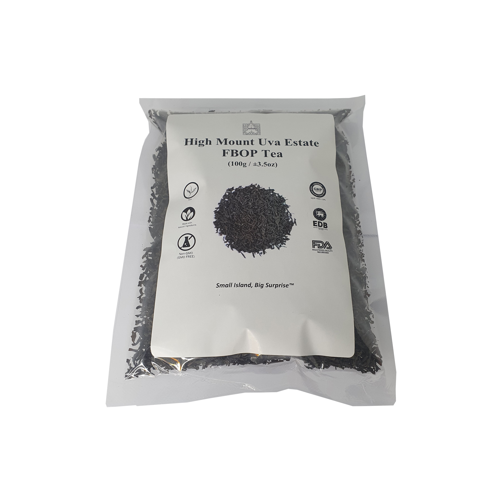 Lakpura® Uva High Mount Uva Estate FBOP Tea (100g)
