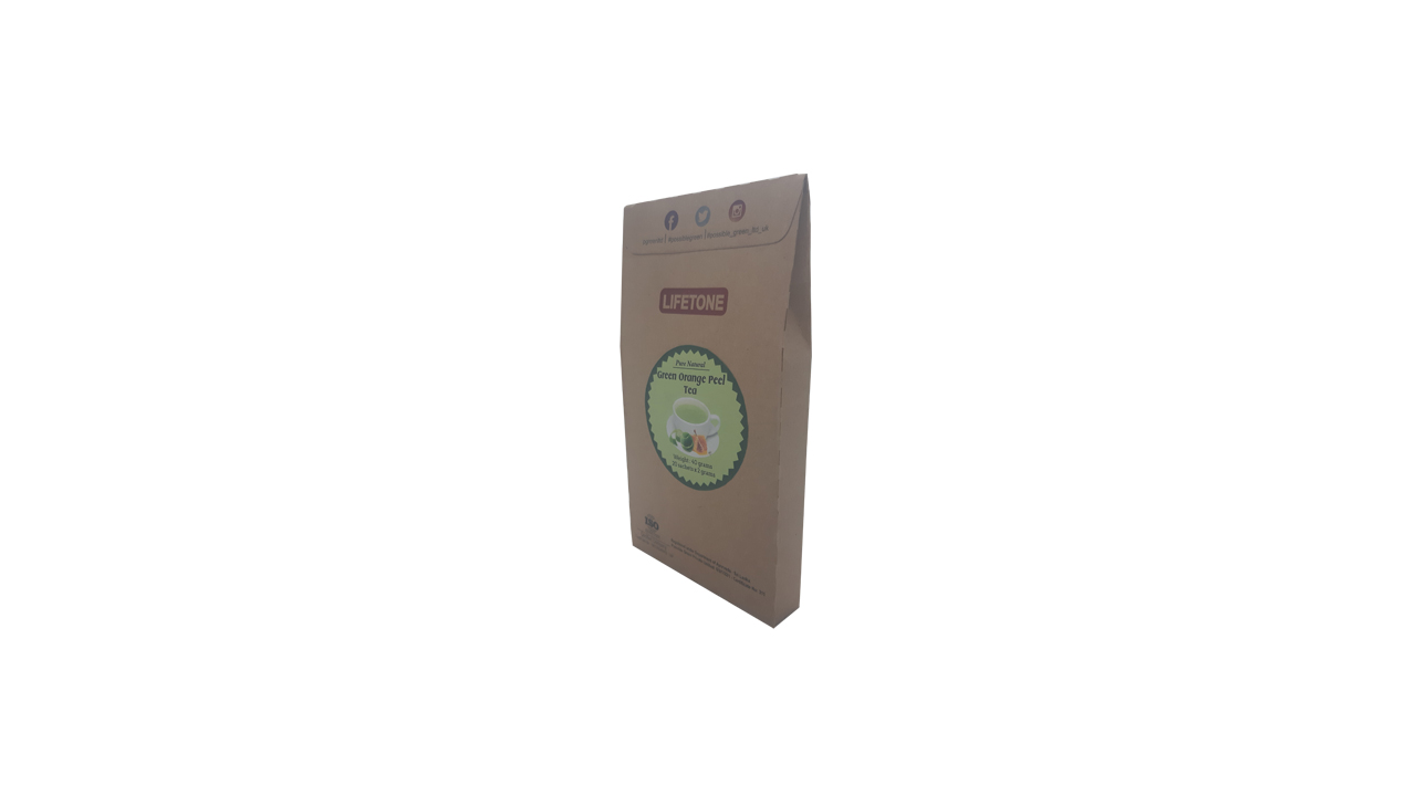 Lifetone Green Orange Peel Tea (40g) 20 Tea Bags