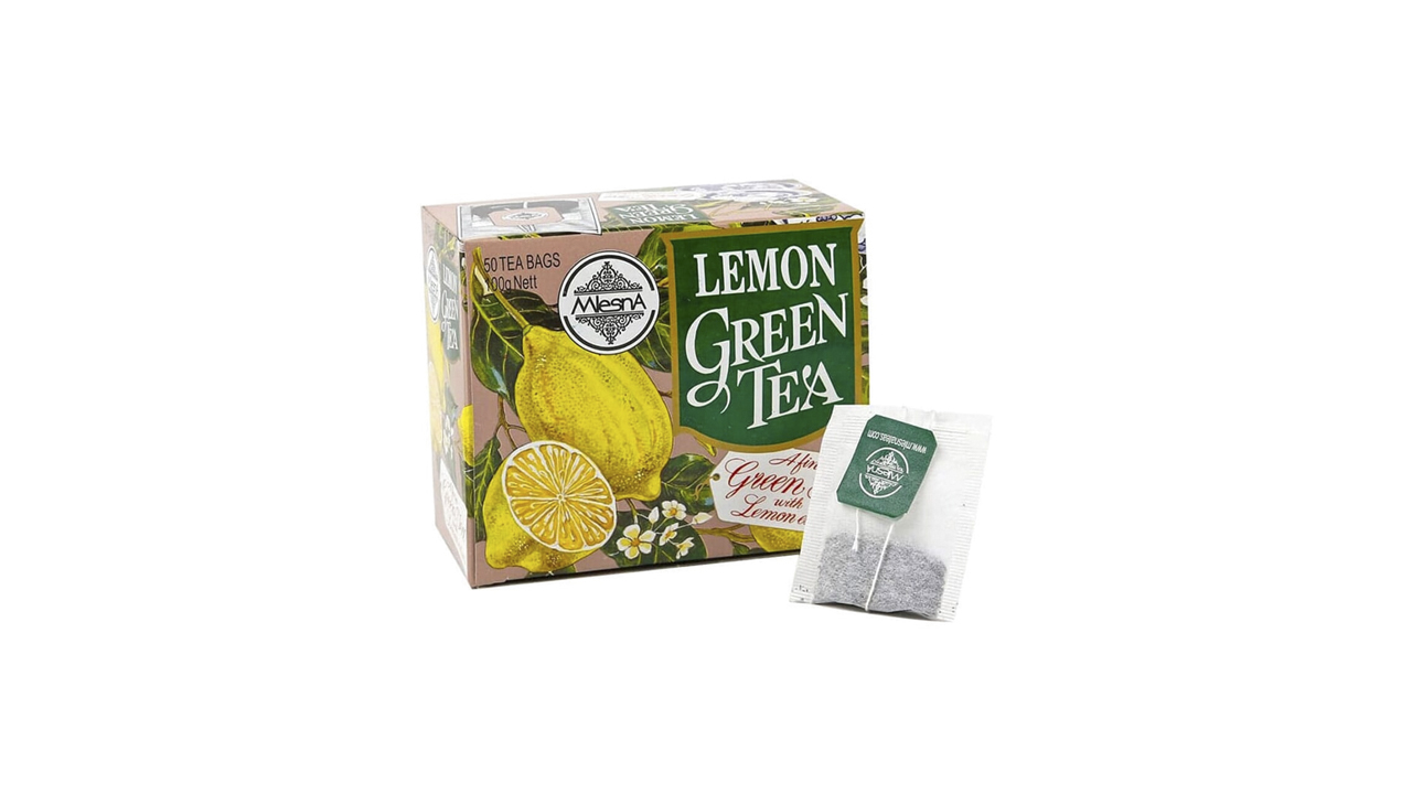 Mlesna Tea Lemon Green Tea (100g) 50 Tea Bags