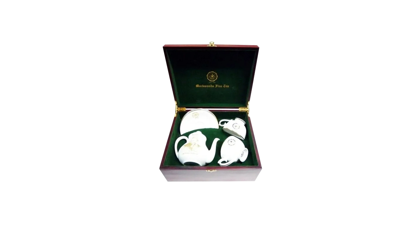 Mackwoods Fine Porcelain Tea Set For Two