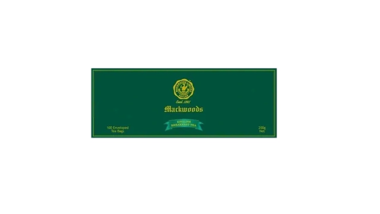 Mackwoods English Breakfast (200g) 100 Enveloped Tea Bags