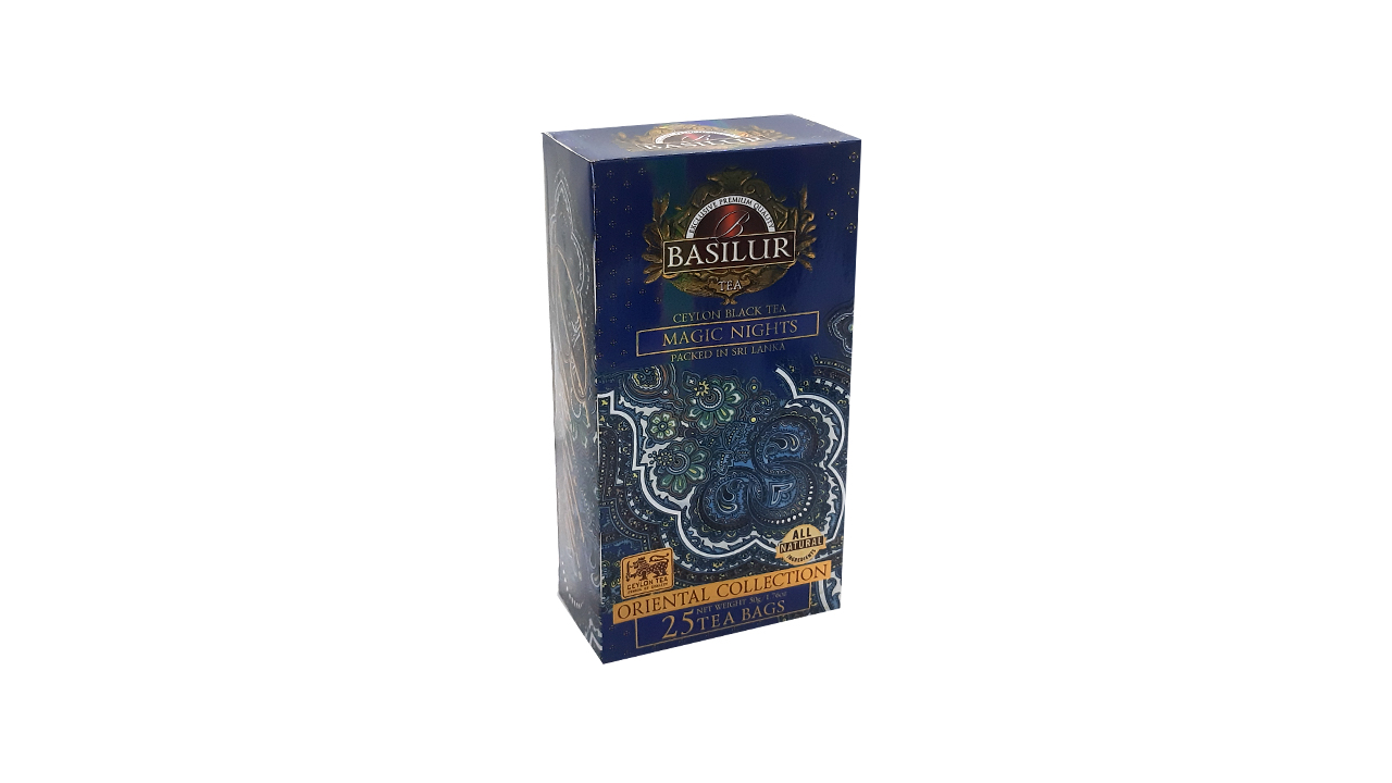 Basilur Magic Nights Oriental Collection (50g) 25 Tea Bags