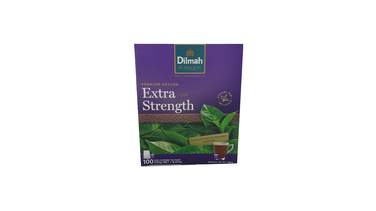 Dilmah Premium Extra Strength Ceylon Tea (240g) 100 Tea Bags