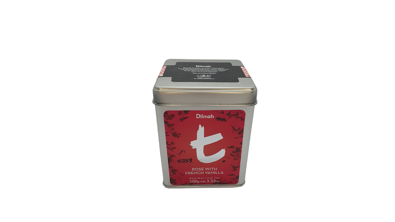 Dilmah t-Series Rose with French Vanilla Loose Leaf Tea (100g)