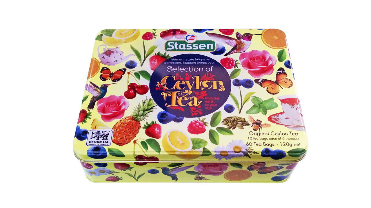 Exclusive Selection of Ceylon Stassen Tea Gift Box (120g) 60 Tea Bags