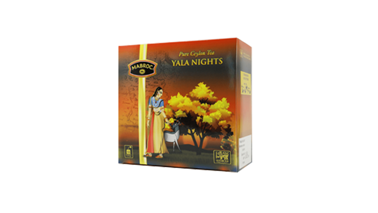 Mabroc Legends Range "Yala Nights" Infused with Fruits & Flowers (100 Tea Bags)