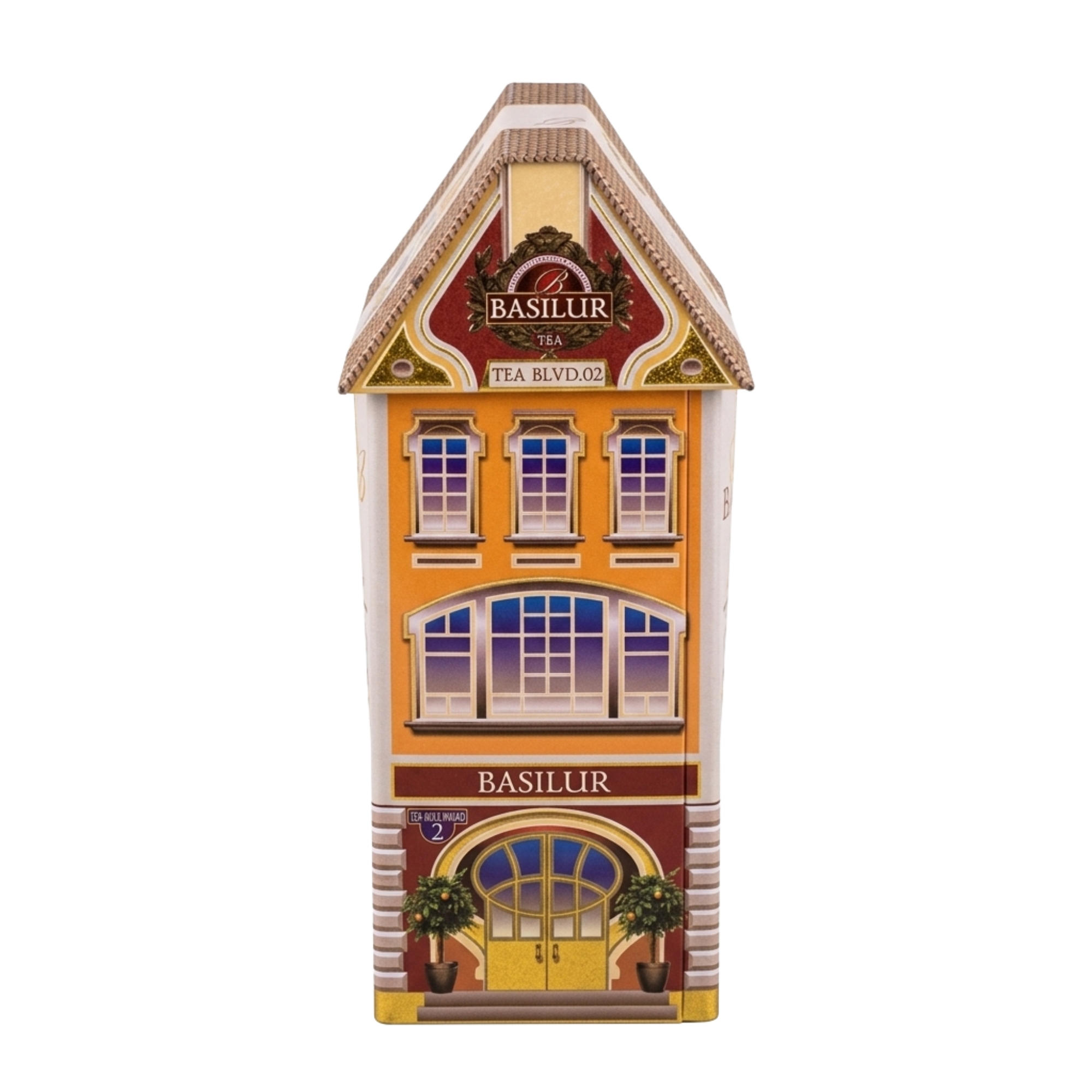 Basilur Tea House "Tea Boulevard 2" (75g) Caddy