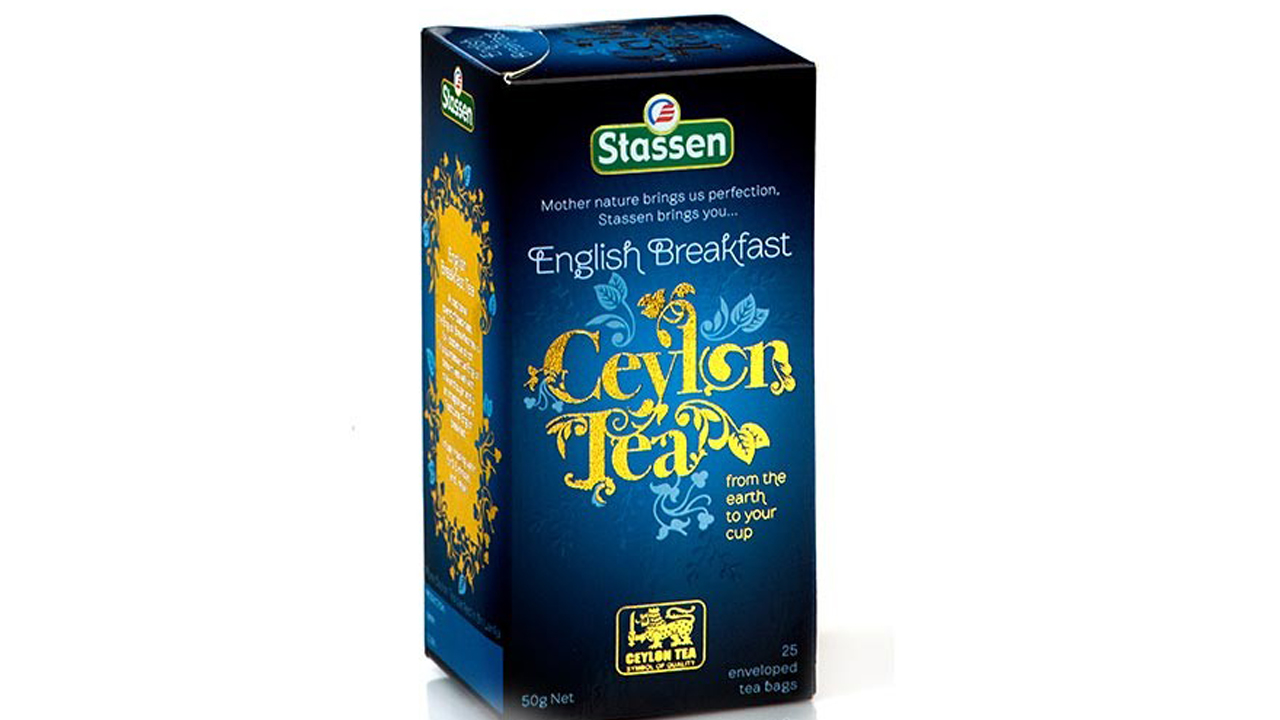 Stassen English Breakfast Tea (50g) 25 Tea Bags Pack Of 4