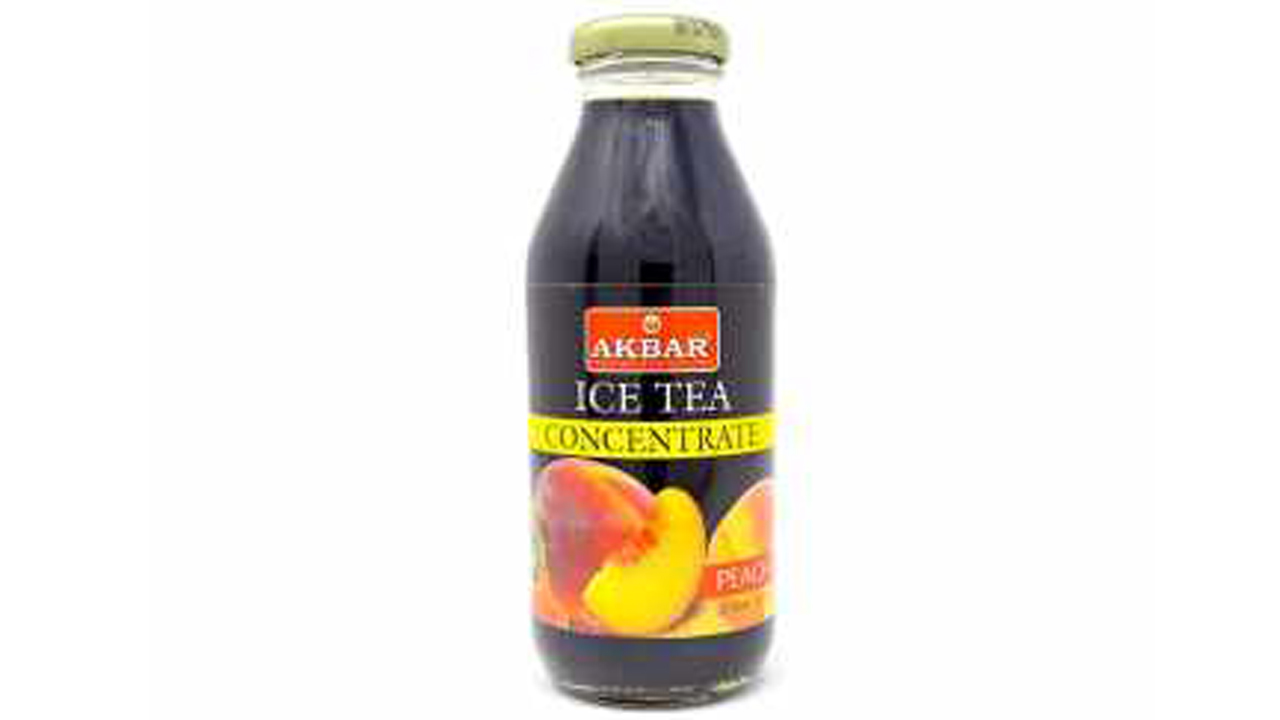 Akbar Peach Flavour Concentrate Iced Tea (370ml)