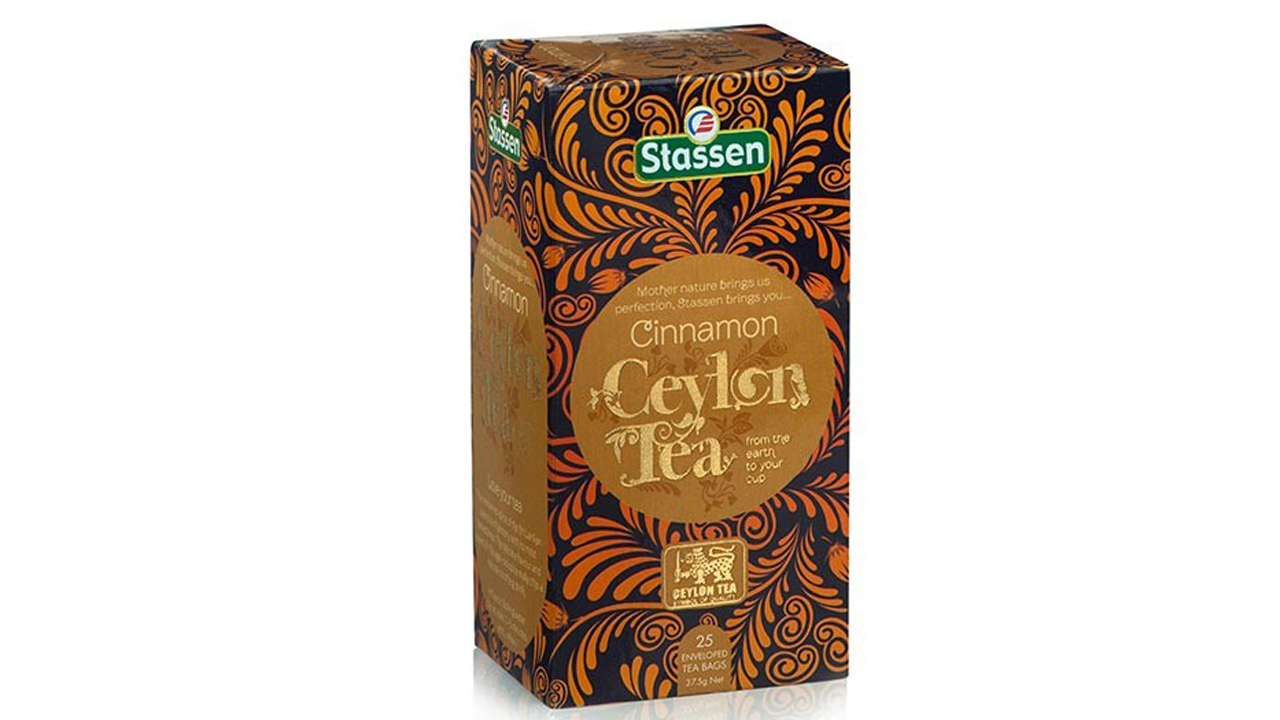 Stassen Cinnamon Tea (37.5g) 25 Tea Bags Pack Of 4
