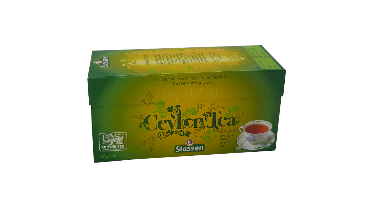 Stassen Liquid Gold Tea (50g) 25 Tea Bags Pack Of 4