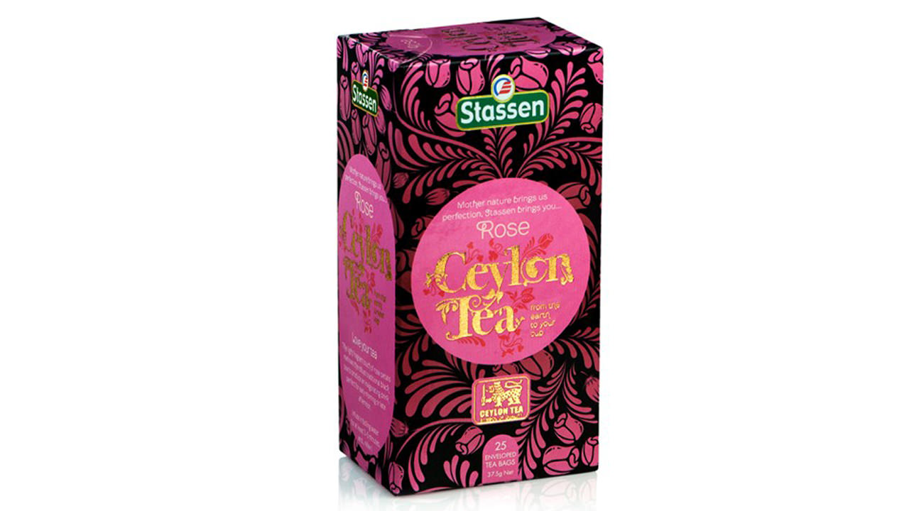 Stassen Rose Tea (37.5g) 25 Tea Bags Pack Of 4