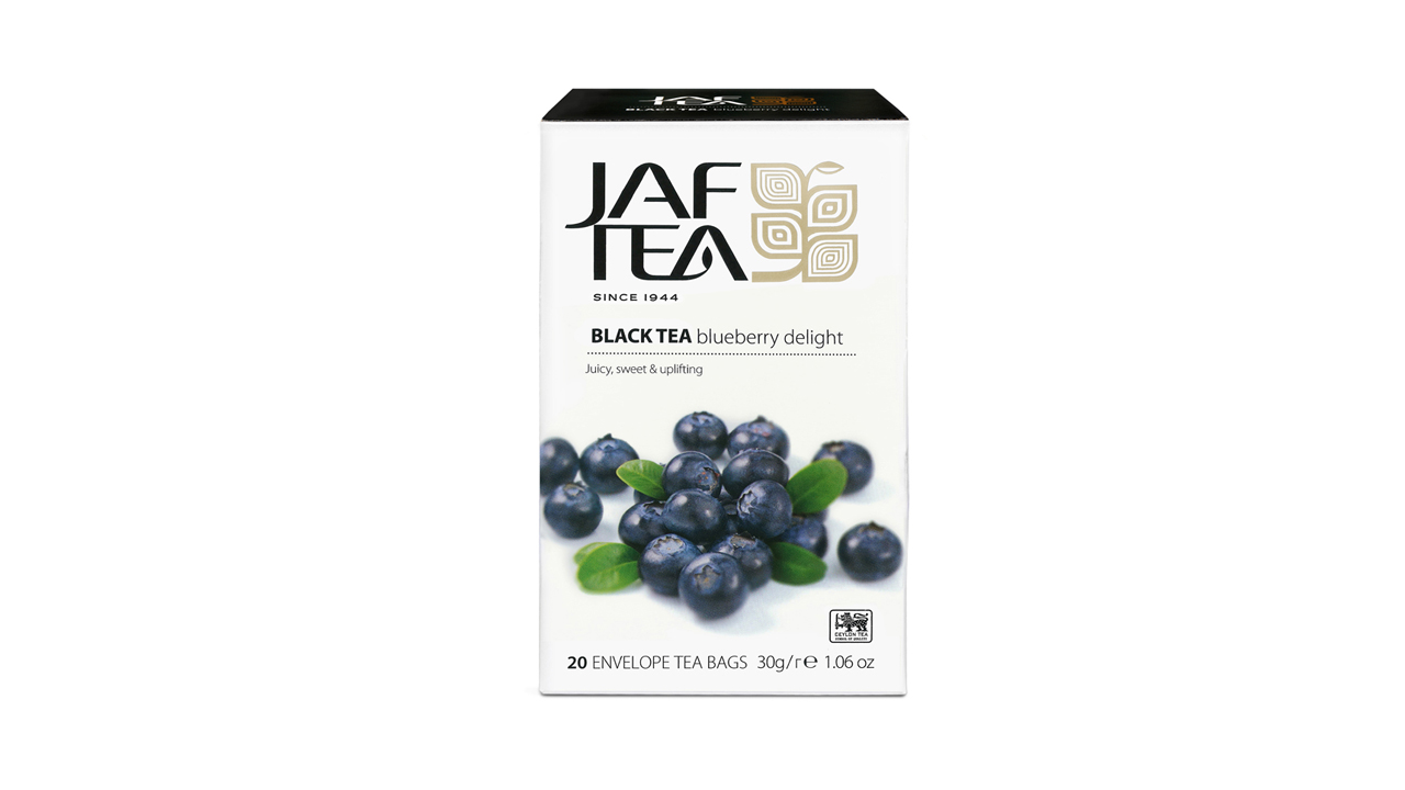 Jaf Tea Blueberry Delight Black Tea (30g) 20 Envelope Tea Bags