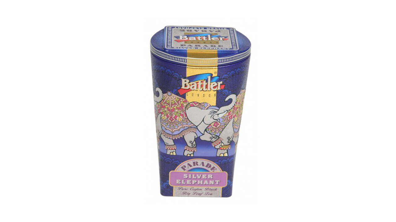 Battler Parade Silver Elephant (100g) Caddy