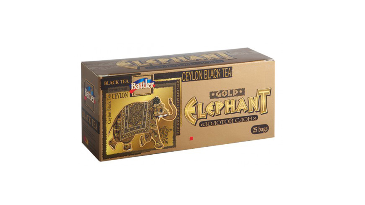 Battler Gold Elephant Tea Bags