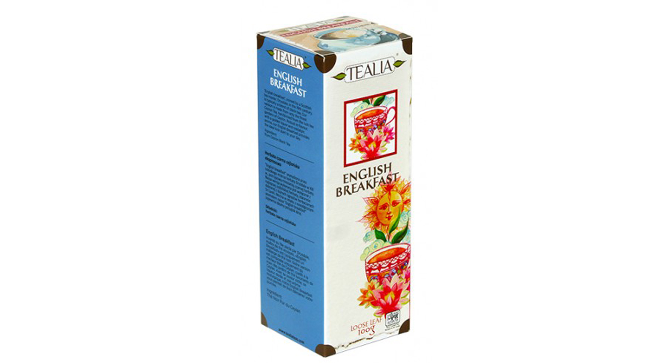 Tealia English Breakfast Tea Refill Pack (100g)