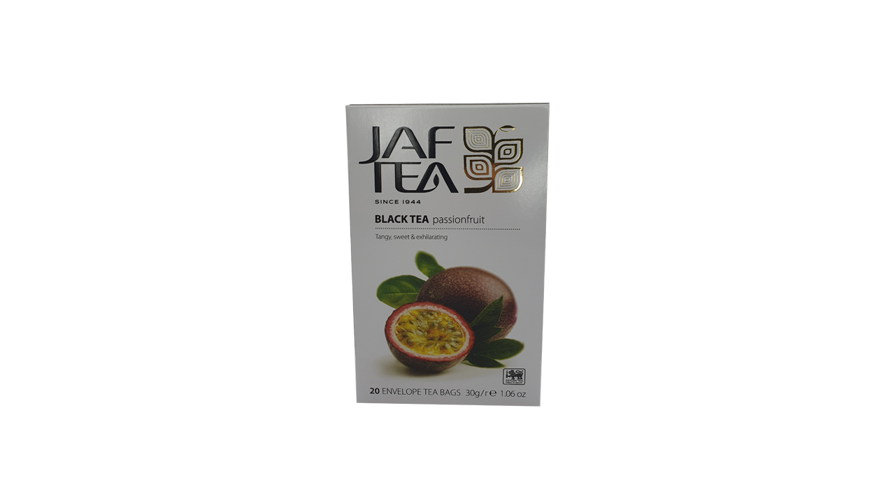 Jaf Tea Passionfruit Black Tea (30g) Foil Envelope Tea Bags