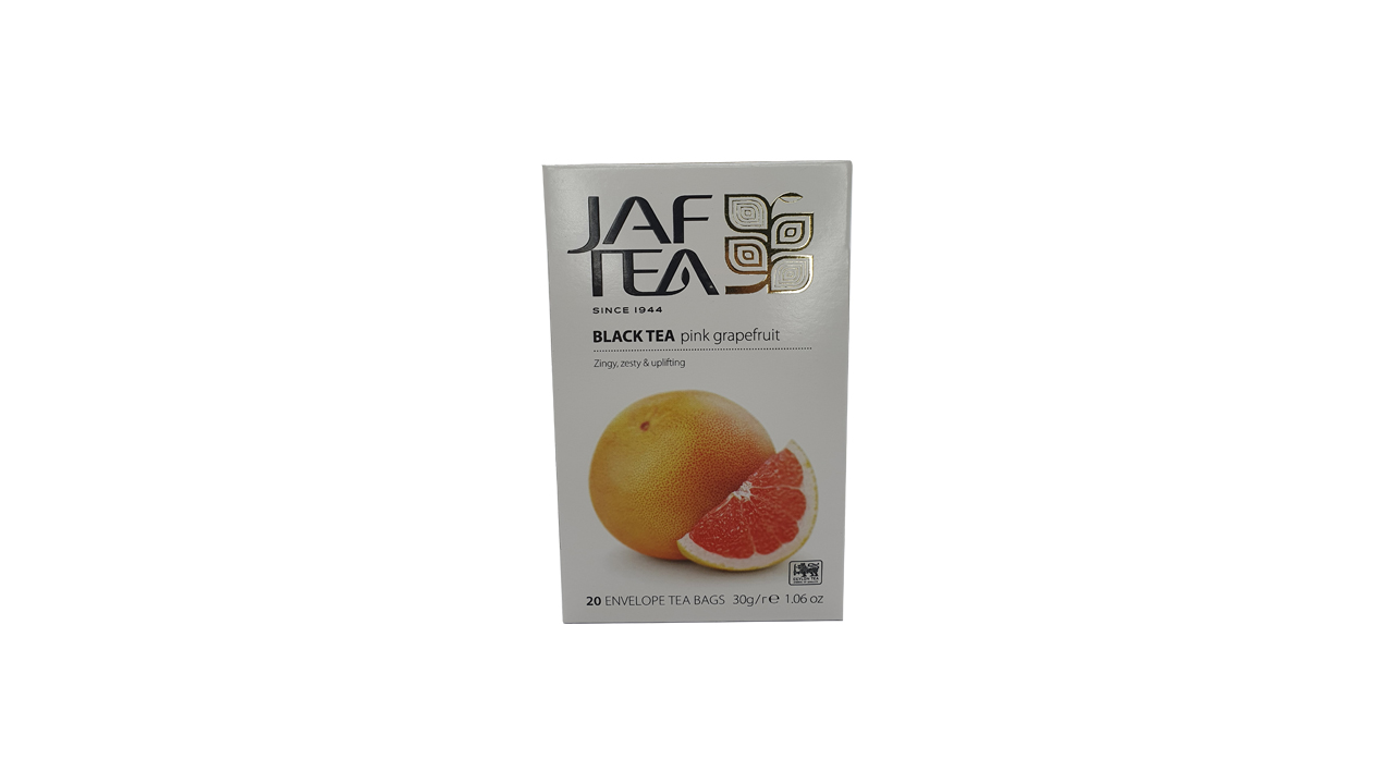 Jaf Tea Pink Grapefruit Black Tea (30g) Foil Envelope Tea Bags