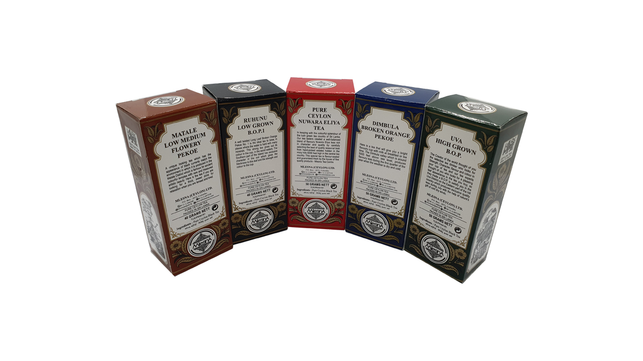 Mlesna 5 Regional Assorted Ceylon Black Tea (230g)