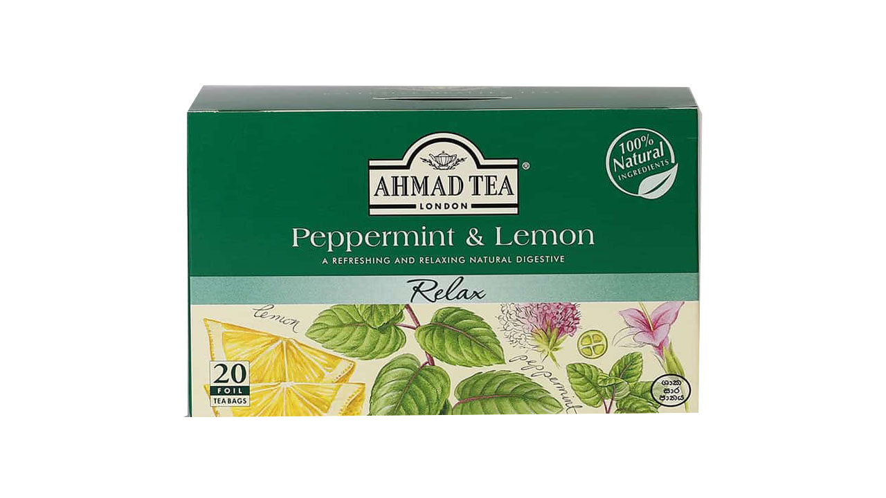 Ahmad Tea Peppermint & Lemon Tea (30g)  20 Foil Tea Bags