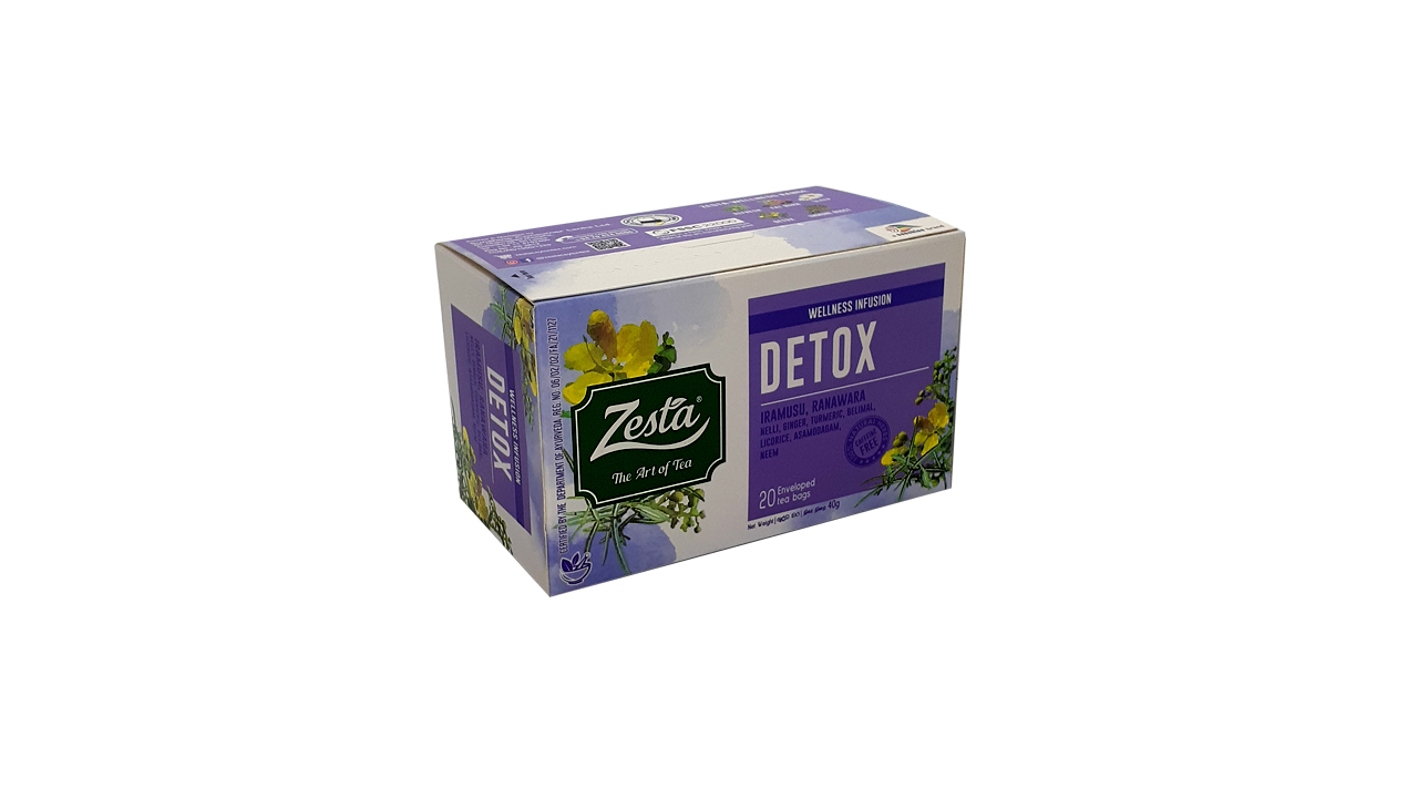 Zesta Detox Iramusu, Ranawara (40g) 20 Tea Bags