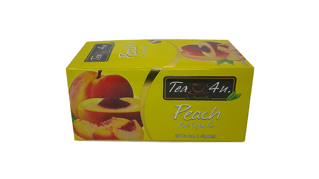 Tea4U Peach Tea (50g) 25 Tea Bags