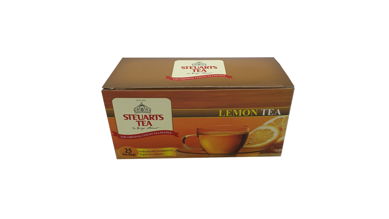 George Steuarts Lemon Tea (50g) 25 Tea Bags