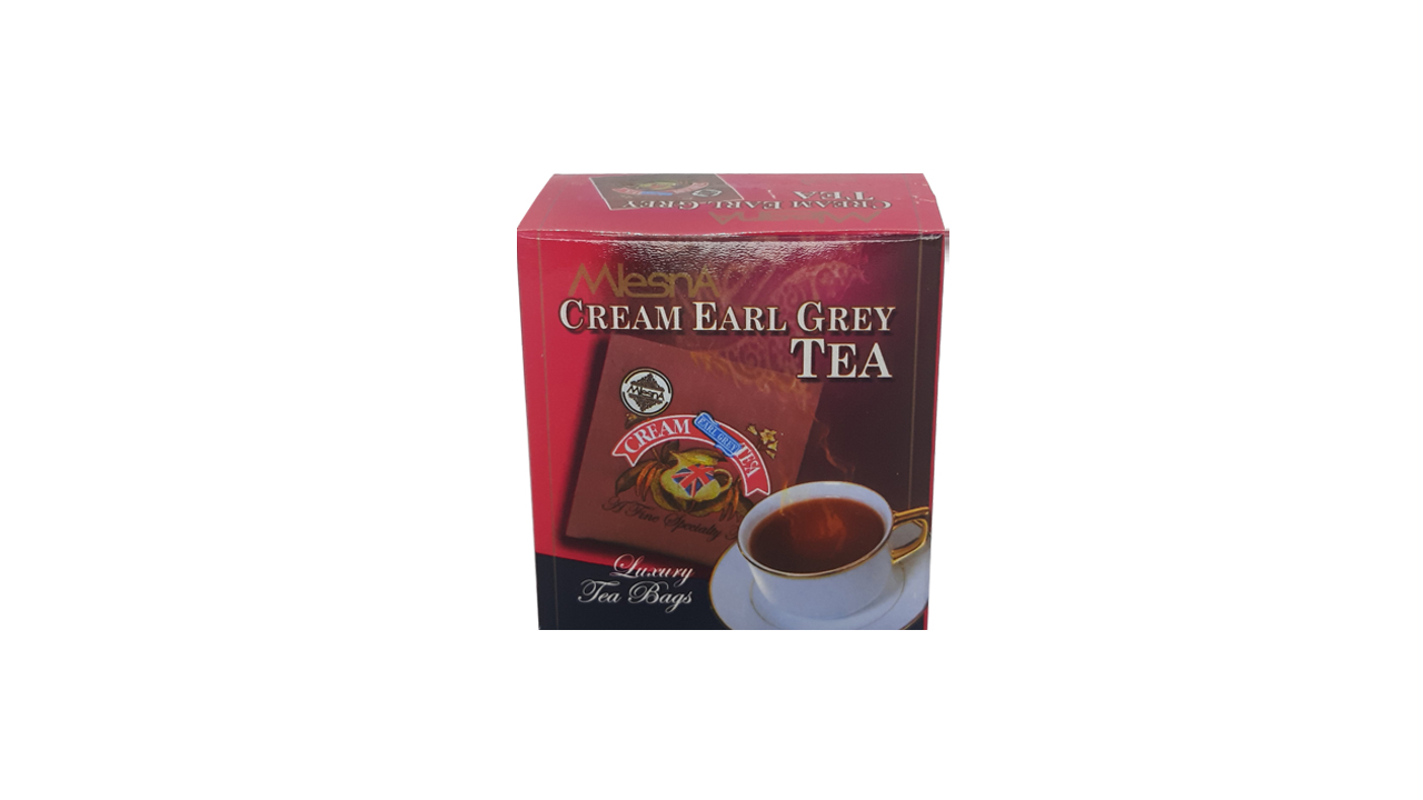 Mlesna Cream Earl Grey Tea (20g) 10 Luxury Tea Bags