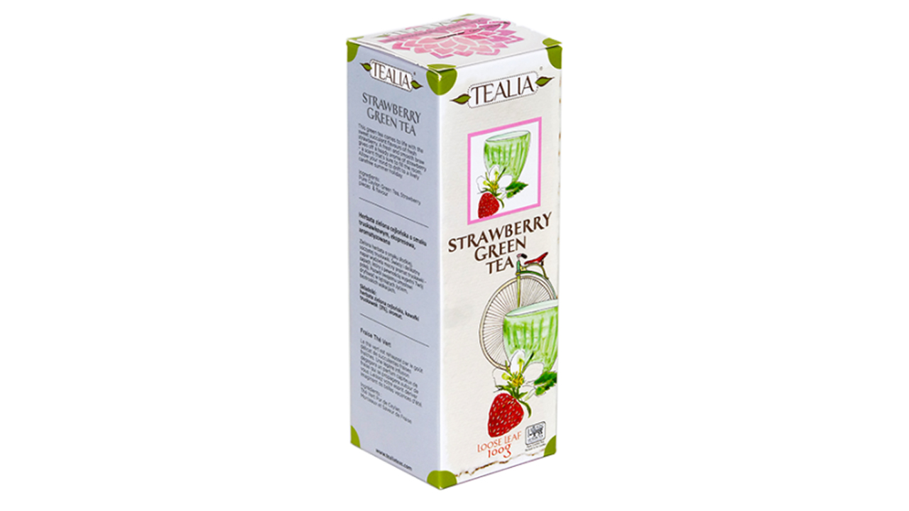 Tealia Strawberry Tea Refill Pack (100g)