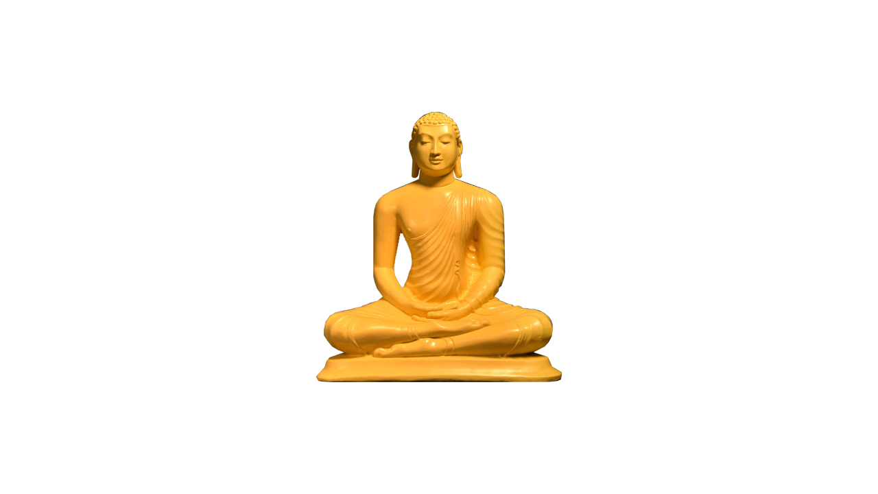 NHRC Samadhi Buddha Status Colombo (Without Colour)