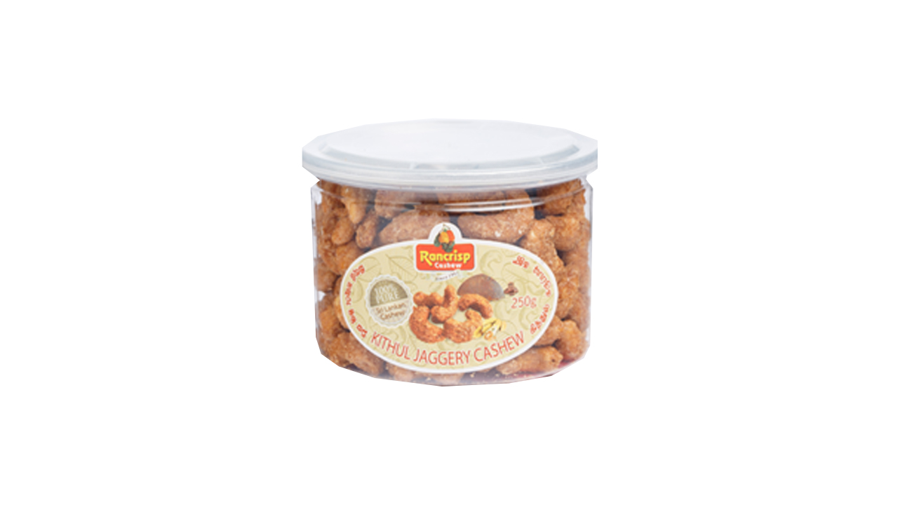 Rancrisp Kithul Jaggery Cashew Nuts (250g)