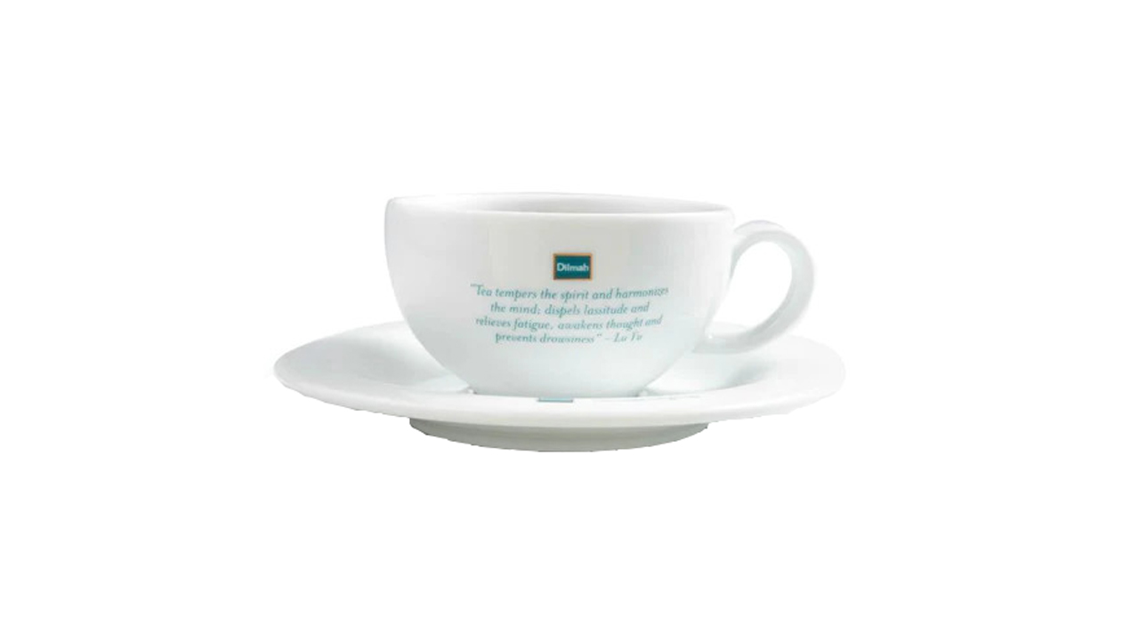 Dilmah Porcelain Queensberry Tea Cup & Saucer (240ml)