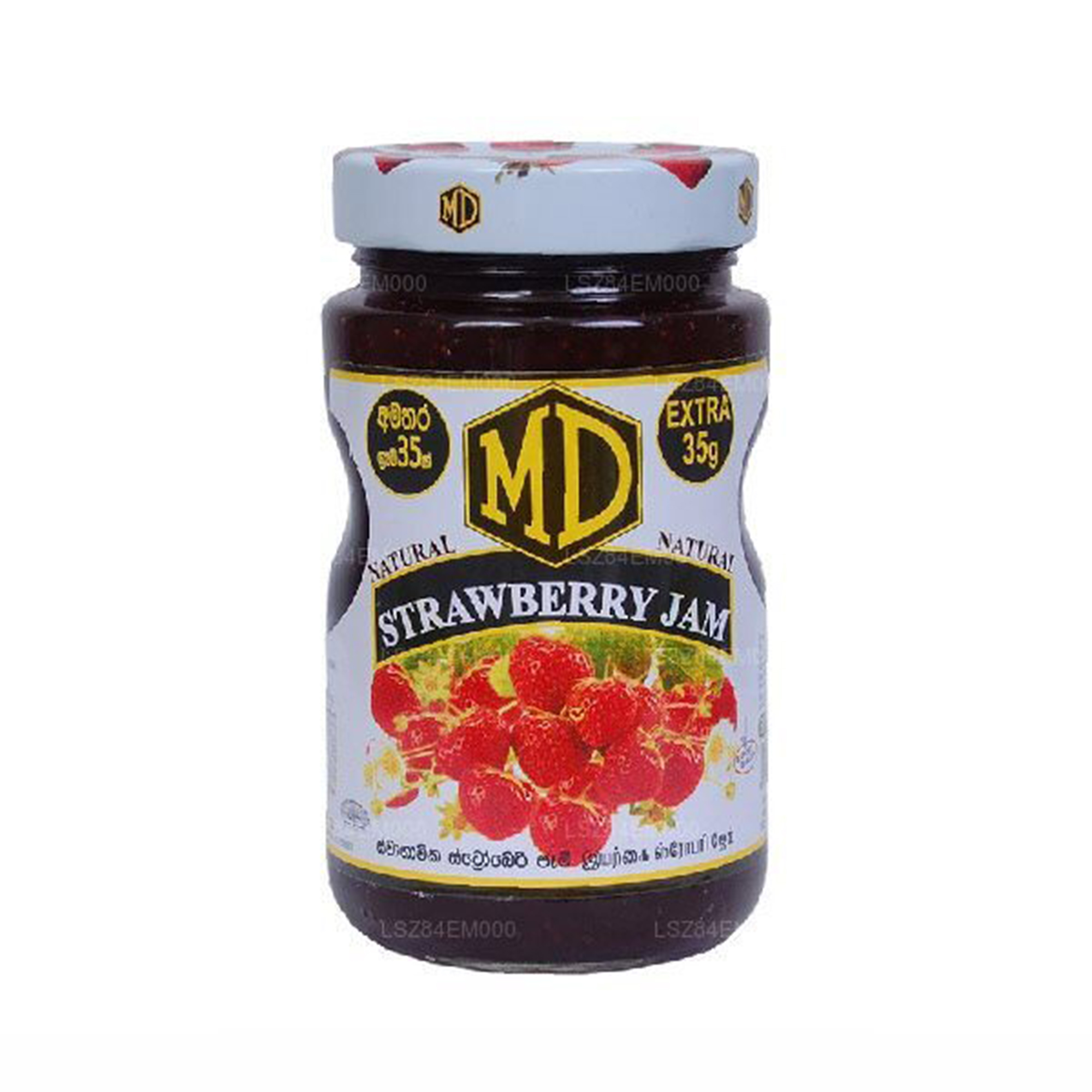 Md Strawberry Jam With Whole Fruit (500g)