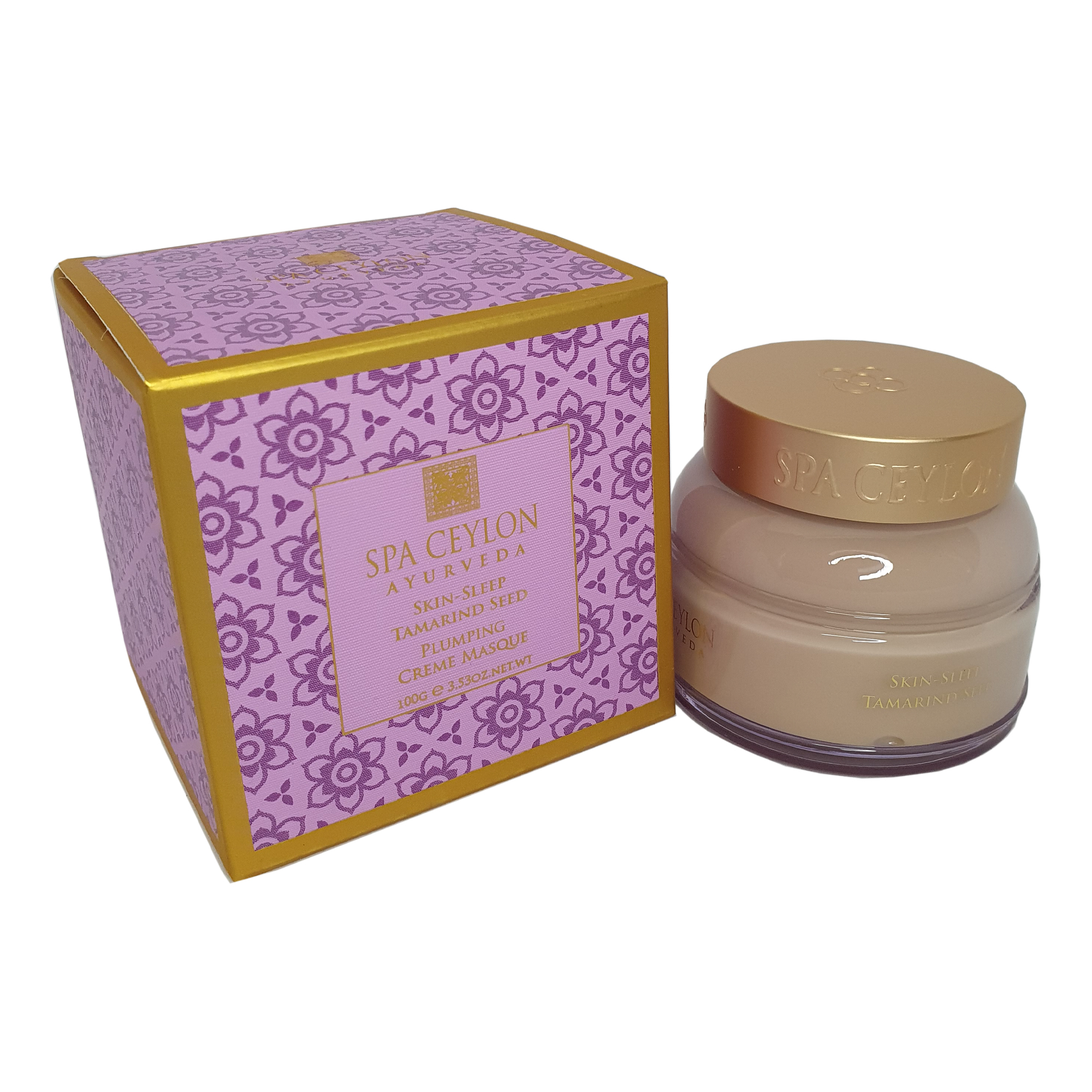 Spa Ceylon Skin Sleep Tamarind Seed Plumping Creme Masque (100g)