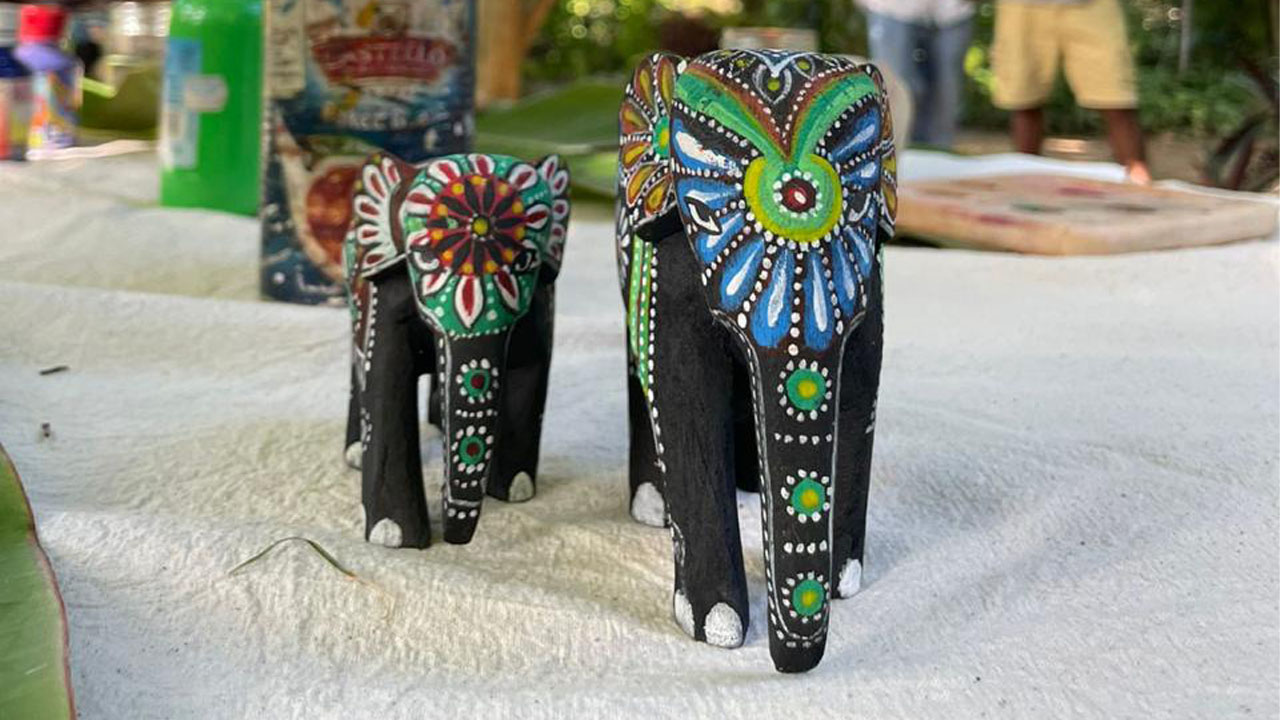 Elephant Painting and Storytelling Experience from Ahangama