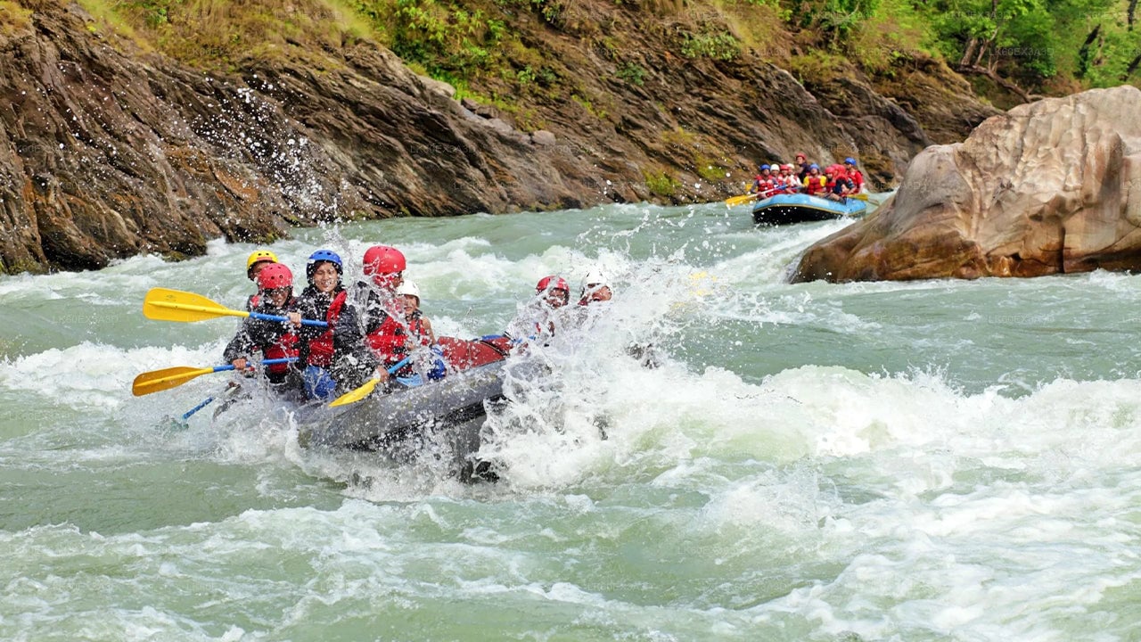 Nuwara Eliya City to Colombo City Private Transfer with Rafting Adventure