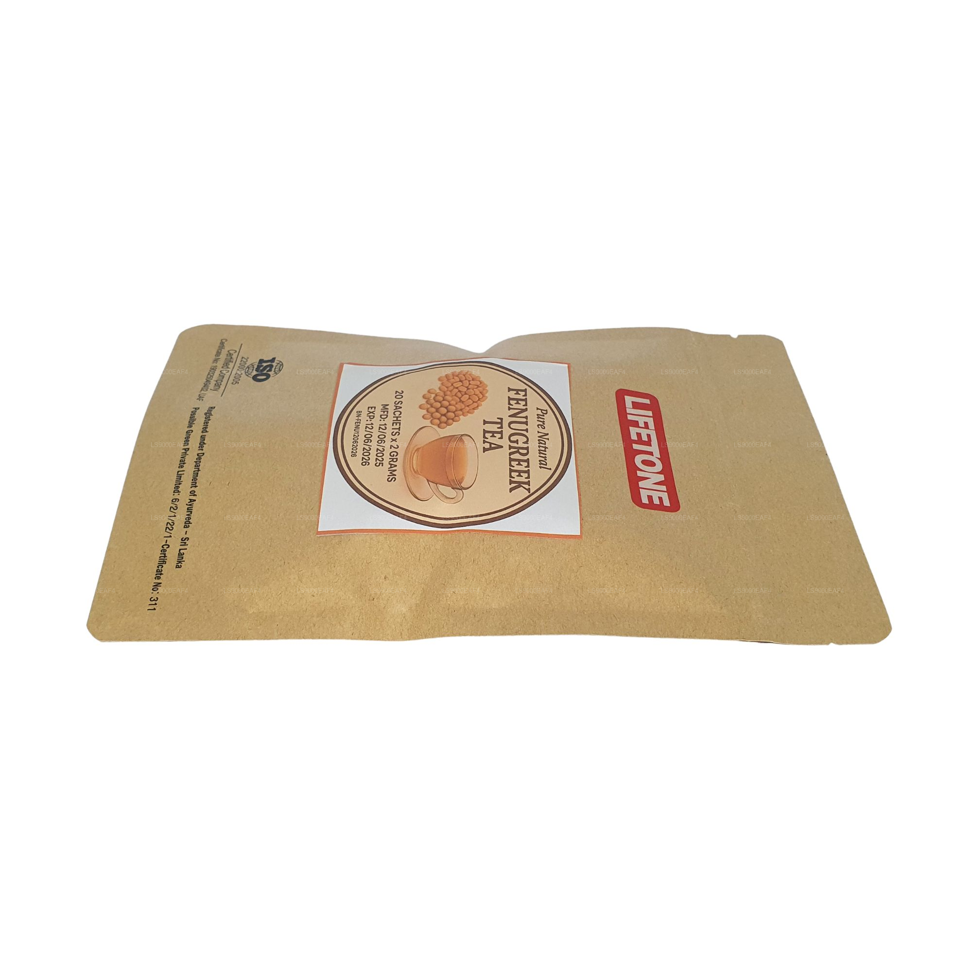 Lifetone Fenugreek Tea (40g) 20 Tea Bags