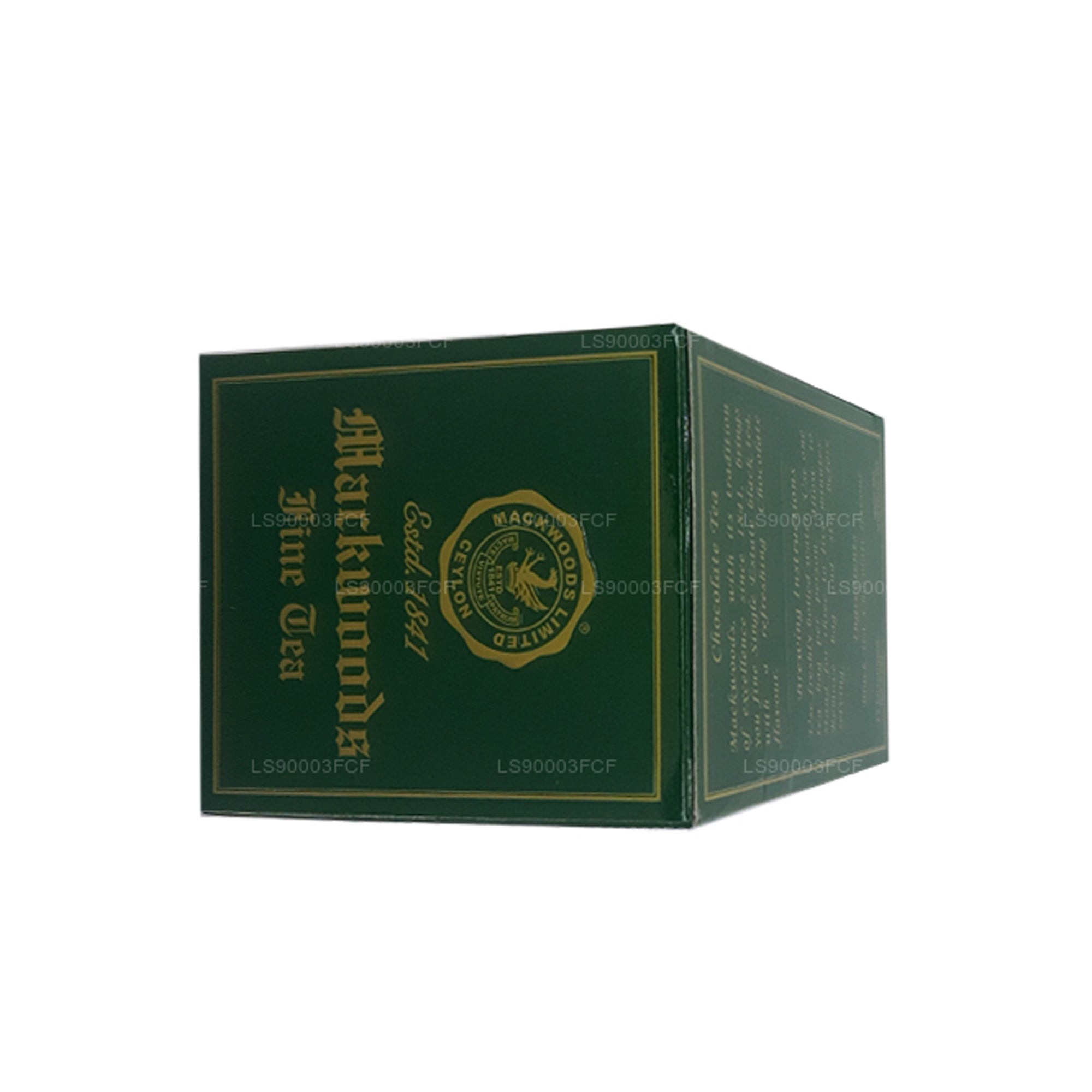 Mackwoods Single Estate Chocolate Flavoured Ceylon Black Tea (50g) 25 Tea Bags