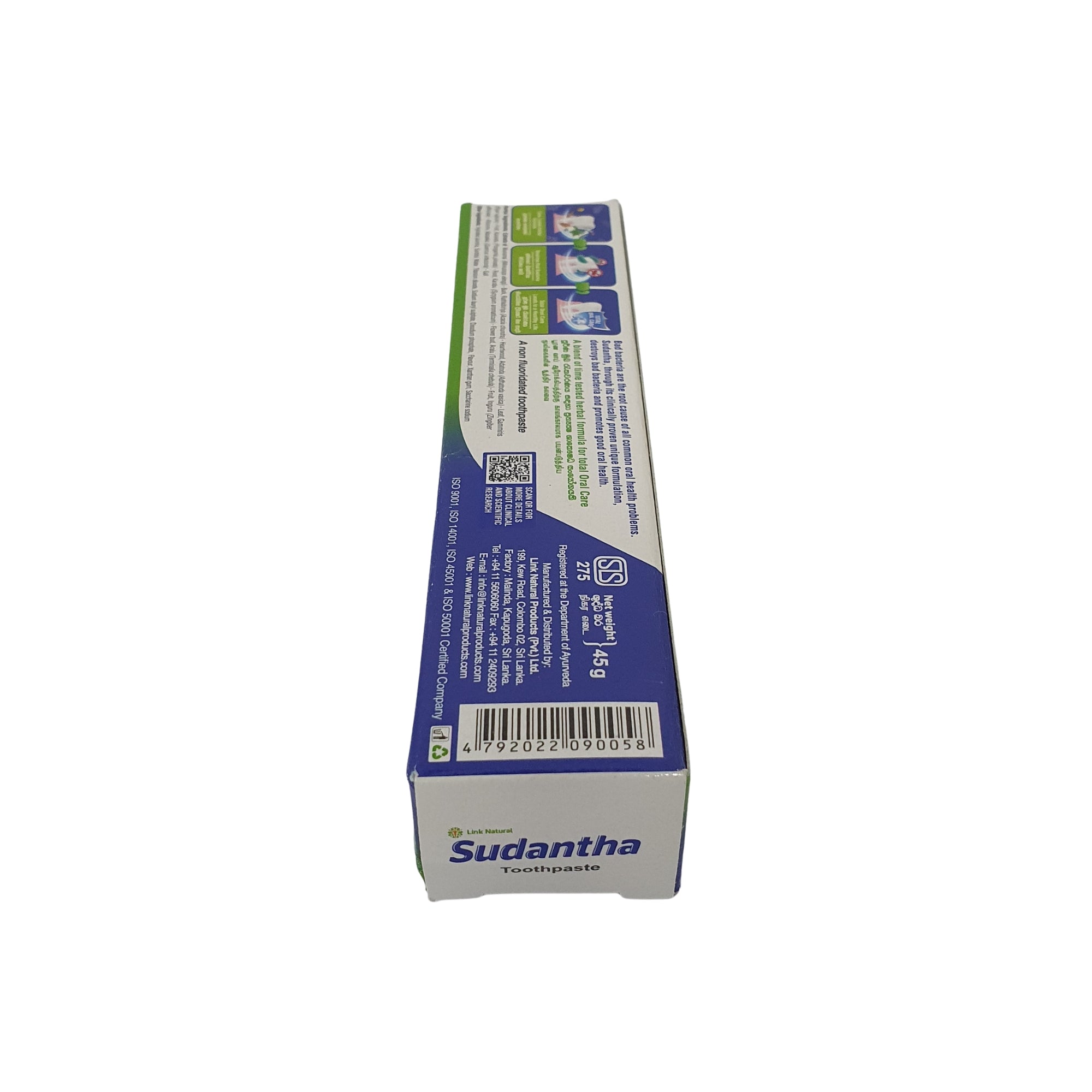 Link Sudantha Herbal Toothpaste