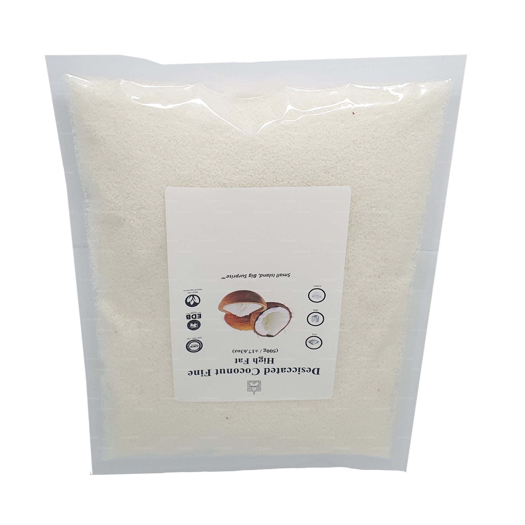 Lakpura® Desiccated Coconut Fine - High Fat (500g)