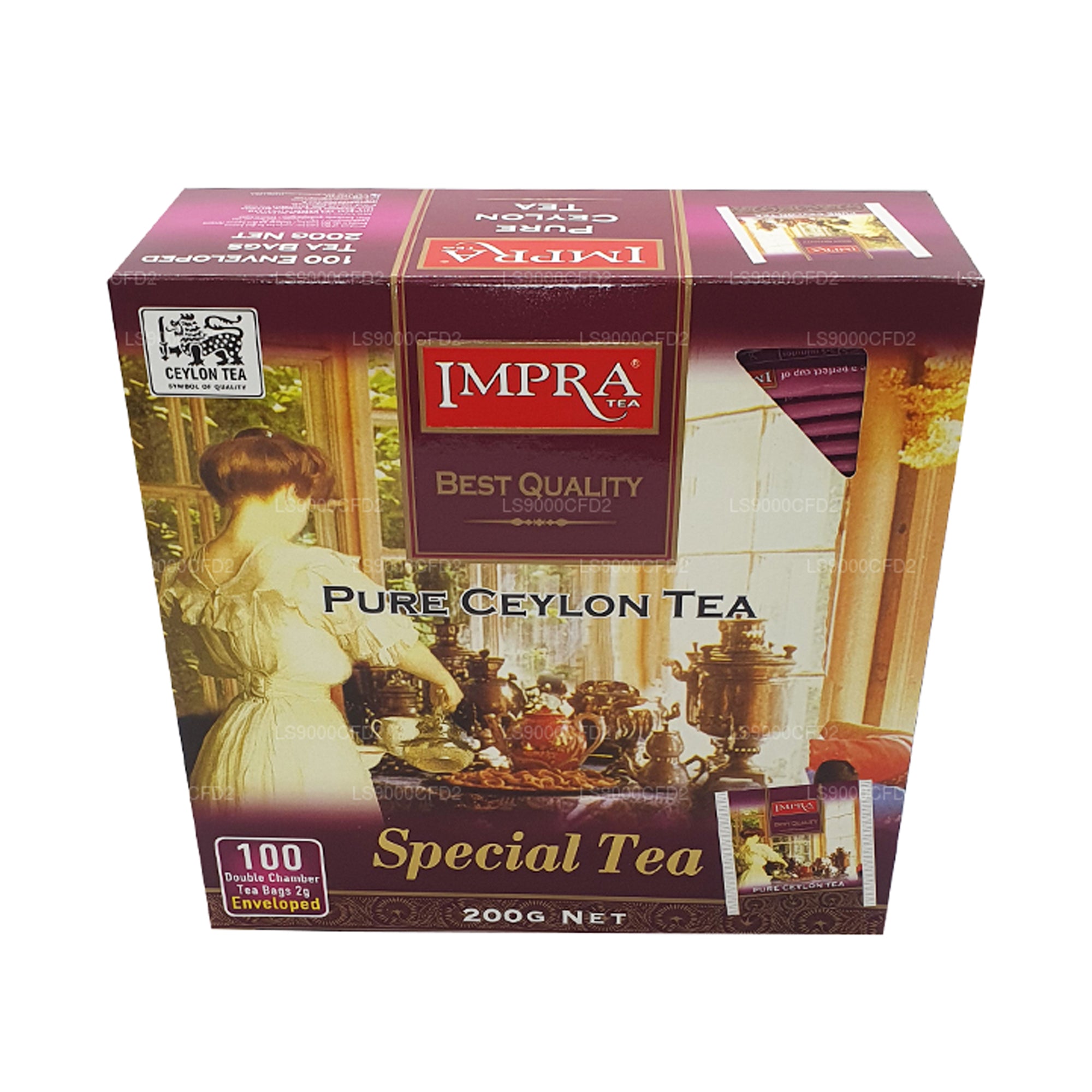 Impra Pure Ceylon Special Tea (200g) 100 Tea Bags