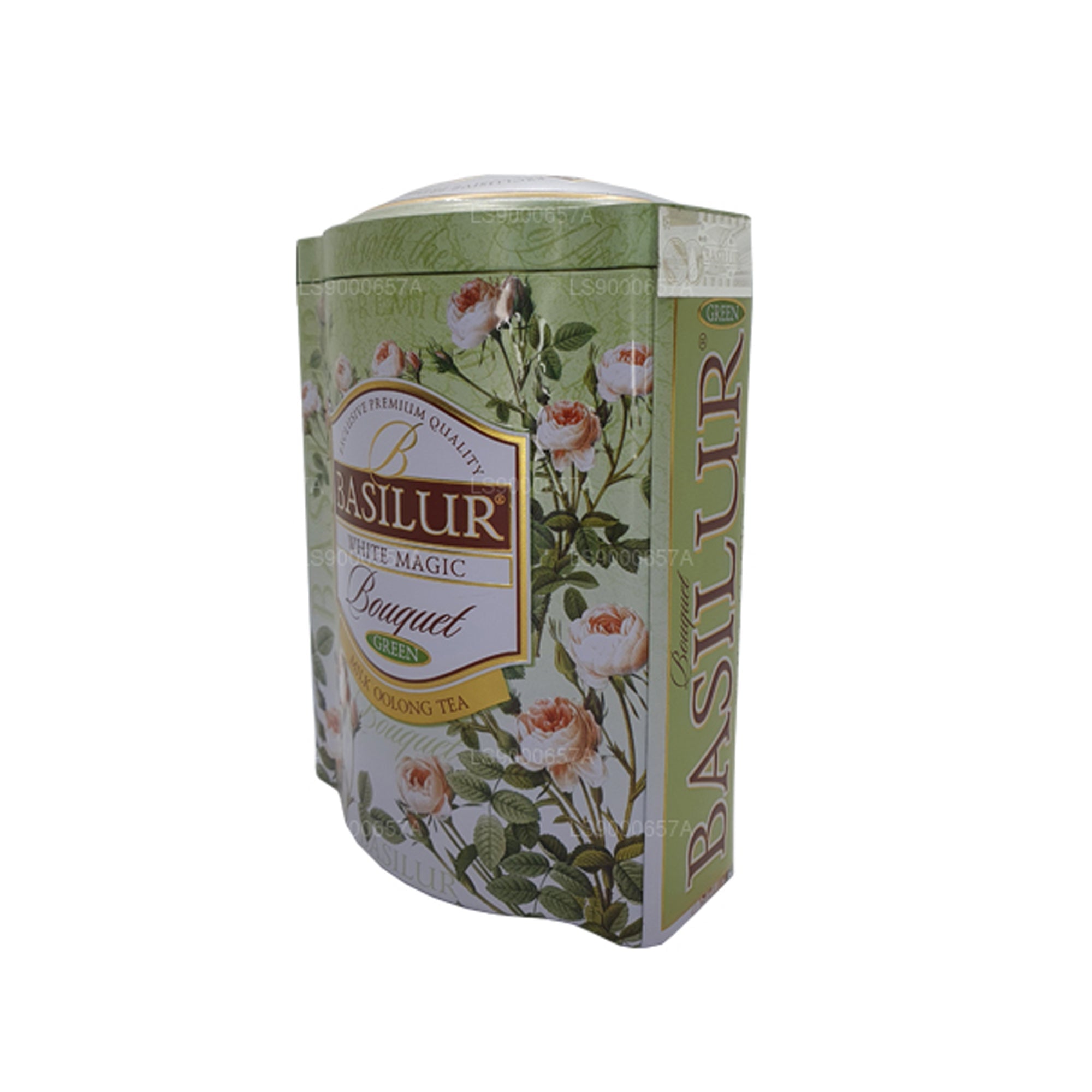 Basilur White Magic Bouquet Green Caddy (100g)