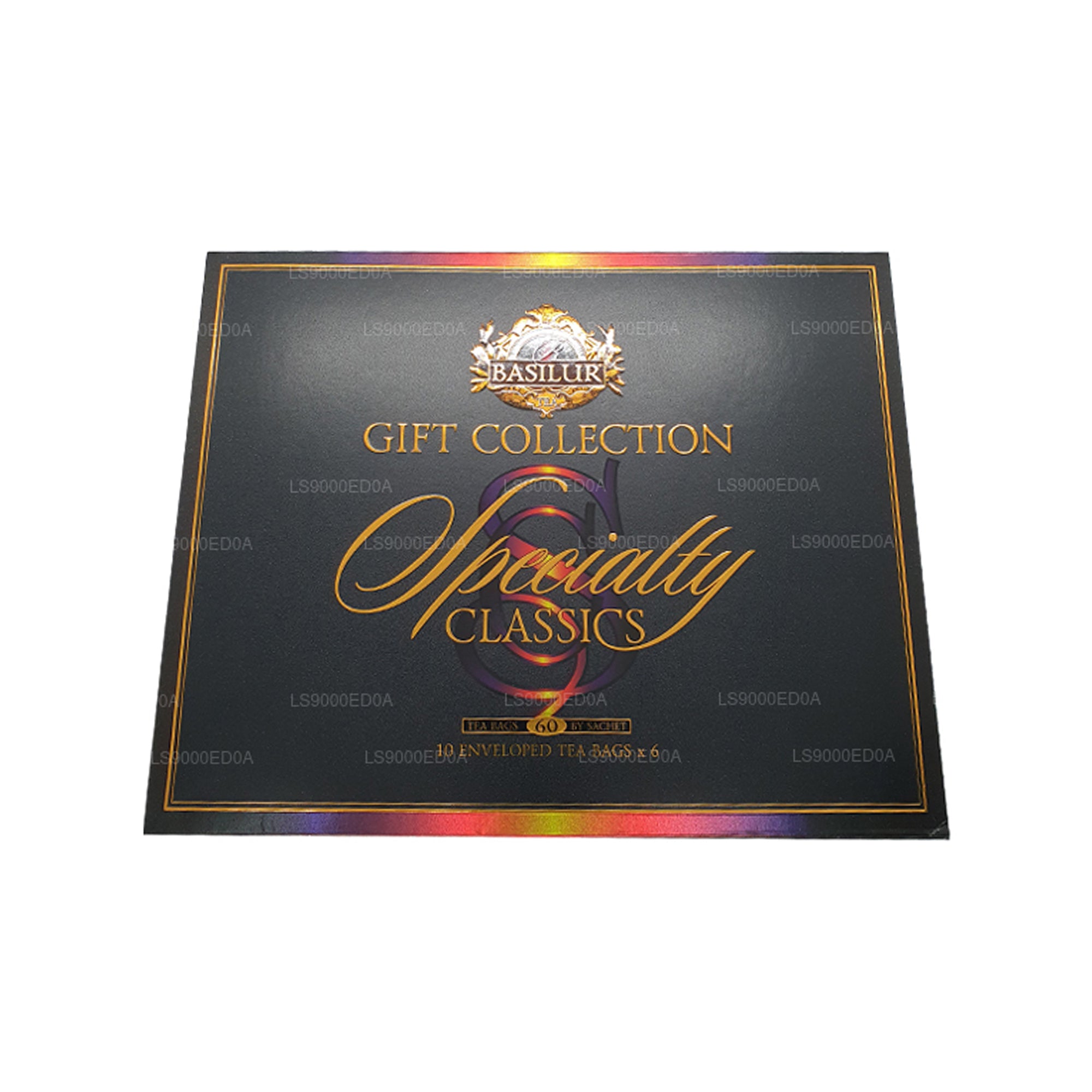 Basilur Giftbox Assorted Specialty Classics (115g) 60 Enveloped Tea Bags
