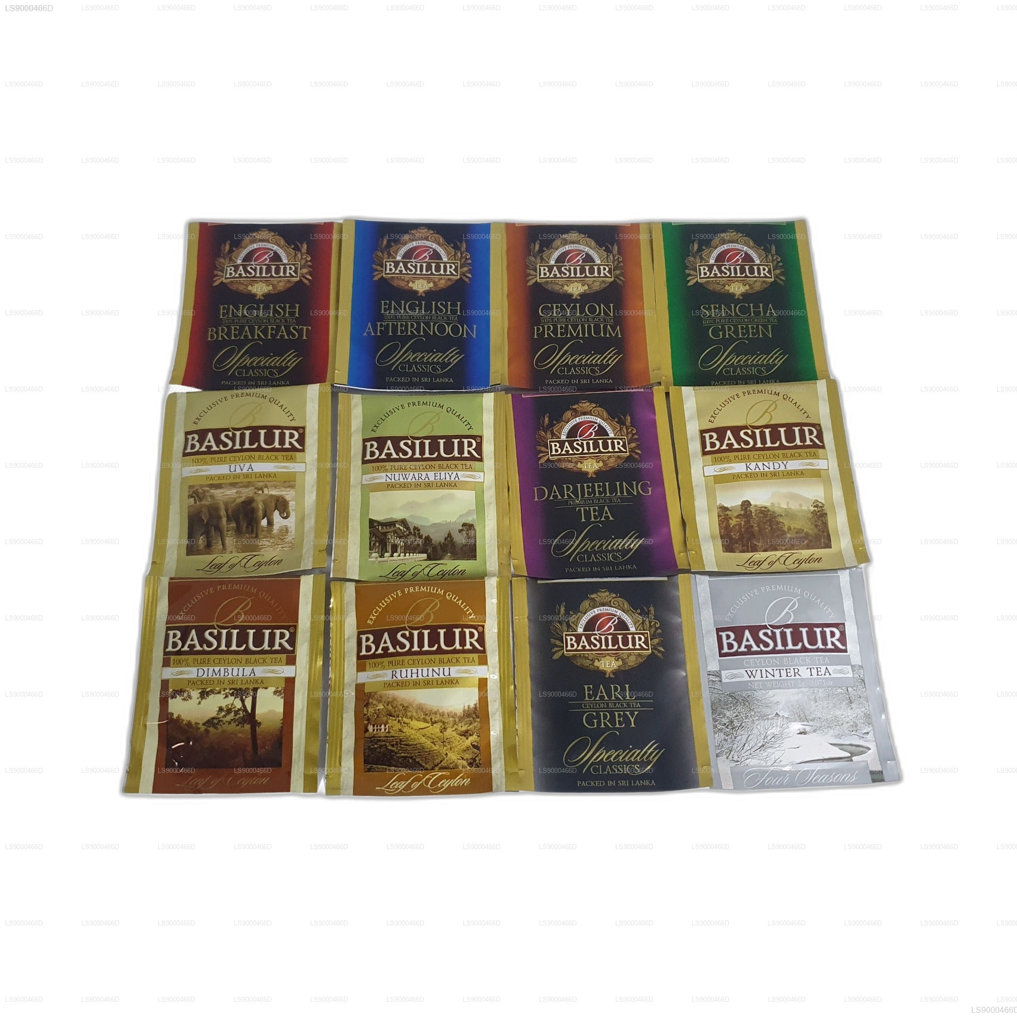 Basilur Executive Gifts Assorted  Wooden Presenter (235g) 120 Tea Bags
